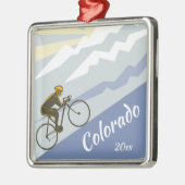 Colorado Radtour Ornament Aus Metall (Links)