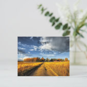 Colorado-Ranch im Herbst Postkarte (Stehend Vorderseite)