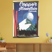 Colorado Reiseplakat Kupferberg Leinwanddruck (Insitu (Wohnzimmer))