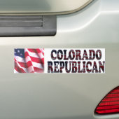 Colorado-Republikaner Autoaufkleber (Auf Auto)