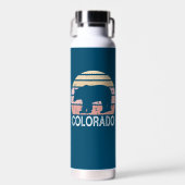 Colorado Retro Bär Trinkflasche (Vorne)