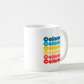 Colorado Retro Kaffeetasse (VorderseiteRechts)