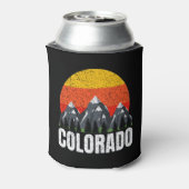 Colorado Retro Sunset Dosenkühler (Kanne Rückseite)