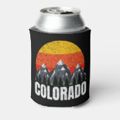 Colorado Retro Sunset Dosenkühler (Kanne Rückseite)