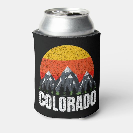 Colorado Retro Sunset Dosenkühler (Kanne Rückseite)