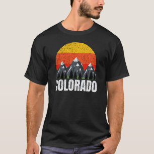 Colorado Retro Sunset T - Shirt