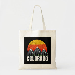 Colorado Retro Sunset Tragetasche