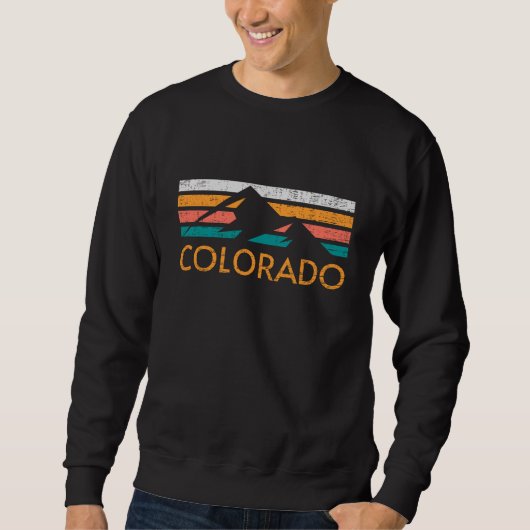 Colorado Retro Sweatshirt (Vorderseite)