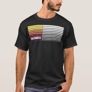 Colorado Retro Vintag Classic Style CO Graphic Pu T-Shirt
