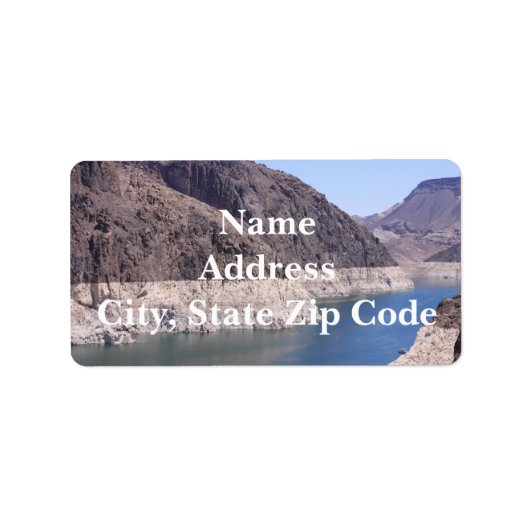 Colorado River Address Labels Adressaufkleber (Vorne)