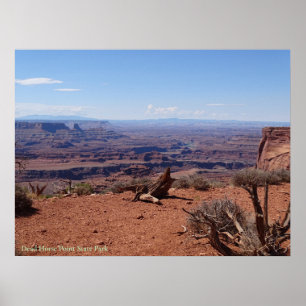 Colorado River Canyon, Dead Horse Point Staat Park Poster
