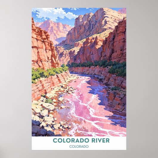 Colorado River, Colorado Poster (Vorne)