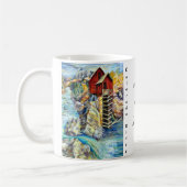 Colorado River Crystal Mill Handgemalt Kaffeetasse (Links)