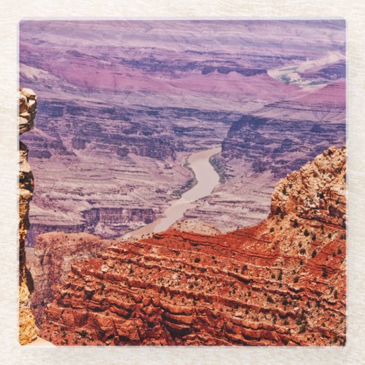 Colorado River Glasuntersetzer (Vorderseite)