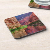 Colorado River in Grand Canyon, AZ Getränkeuntersetzer (Linke Seite)
