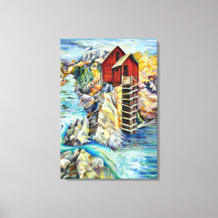 Colorado River Landscape Handgemalt Leinwanddruck