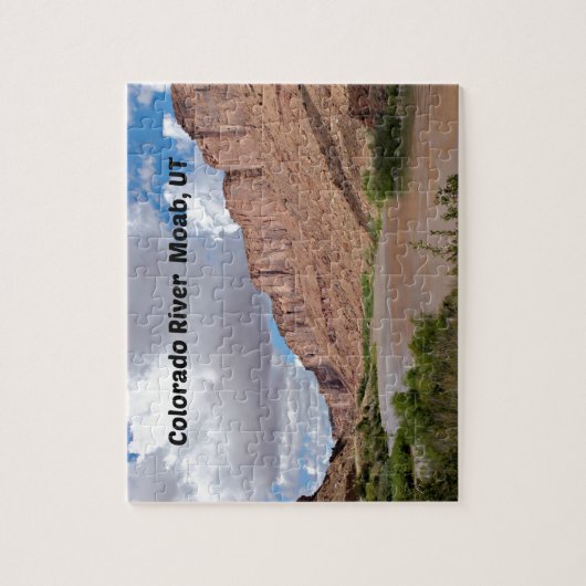 Colorado River, Moab, UT Puzzle (Vertikal)