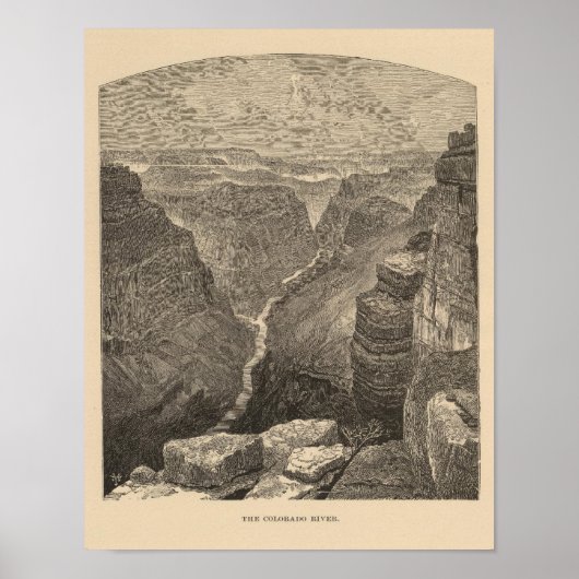 Colorado River Poster (Vorne)