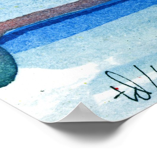 Colorado River Poster (Ecke)