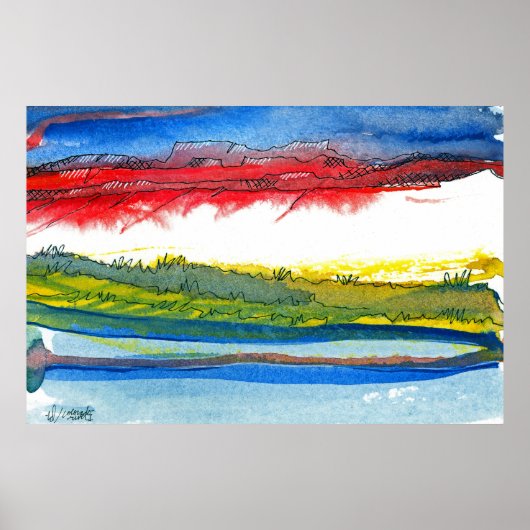 Colorado River Poster (Vorne)