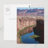 Colorado River Postkarte (Vorne/Hinten)