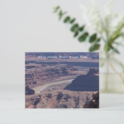 Colorado River Postkarte (Stehend Vorderseite)
