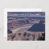 Colorado River Postkarte (Vorne/Hinten)