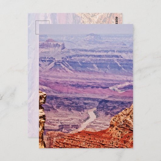 Colorado River Postkarte (Vorne/Hinten)