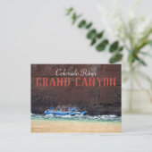 Colorado River Rafters Postkarte (Stehend Vorderseite)