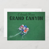 Colorado River Rafting Postkarte (Vorne/Hinten)