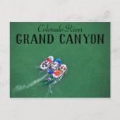 Colorado River Rafting Postkarte (Vorderseite)