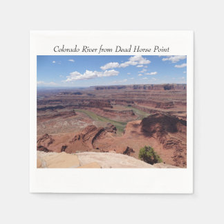 Colorado River von Dead Horse Point Napkins Serviette
