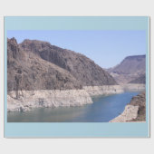Colorado River Wrapping Paper Geschenkpapier (Flach)