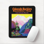 Colorado Rockies ~ Black Hills und Utah Mousepad (Mit Mouse)