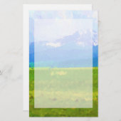 Colorado Rockies-Impressionist stationär Briefpapier (Vorne/Hinten)