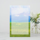 Colorado Rockies-Impressionist stationär Briefpapier (Stehend Vorderseite)