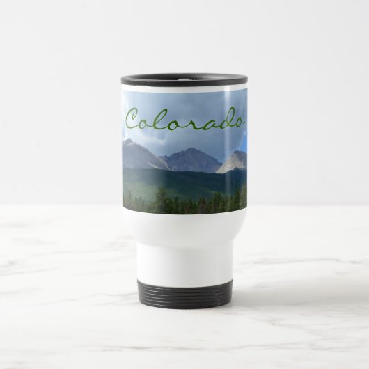 Colorado Rockies' Longs Peak Keramik Tasse (Mittel)