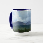 Colorado Rockies' Longs Peak Keramik Tasse (Vorderseite Links)