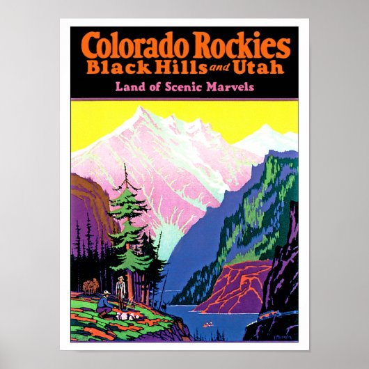 Colorado Rockies Poster (Vorne)