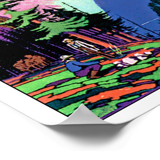 Colorado Rockies Poster (Ecke)