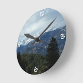 Colorado Rockies Wall Clock Runde Wanduhr (Winkel)