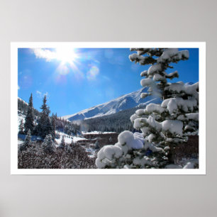 Colorado Rockiy Mountains im Westen Poster
