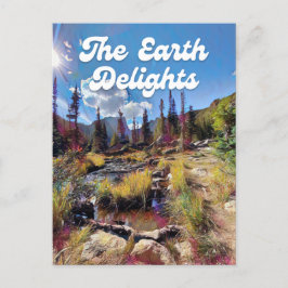 Colorado Rocky Mountain Creek Postcard Postkarte