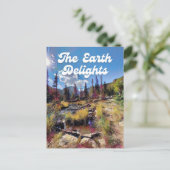 Colorado Rocky Mountain Creek Postcard Postkarte (Stehend Vorderseite)