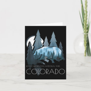 Colorado - Rocky Mountain Nationalpark - Colorado Karte