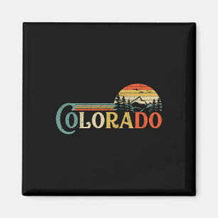 Colorado Rocky Mountain Sun Boulder Wander-Geschen Magnet