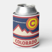 Colorado Rocky Mountains Dosenkühler (Kanne Vorderseite)
