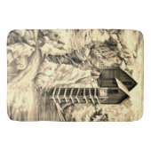 Colorado Rocky Mountains Fluss Crystal Mill Badematte (Vorderseite)