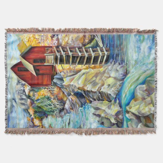 Colorado Rocky Mountains Fluss Crystal Mill Decke (Vorderseite)