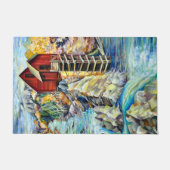 Colorado Rocky Mountains Fluss Crystal Mill Fußmatte (Vorderseite)